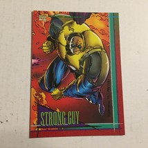 1993 Strong Guy Super Heroes Marvel Comics Trading Card - £2.22 GBP