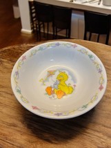 Vintage Newcor Sesame Street Kite Flying Children&#39;s Porcelain 6&quot; Bowl - $14.83