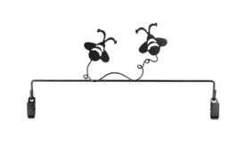 Classic Motifs 12 Inch Busy Bee Craft Hanger With Holding Clips - $17.95