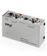 NEW Pyle PP444 Ultra Compact Phono Turntable Preamp Converts Phono to Li... - €19,84 EUR