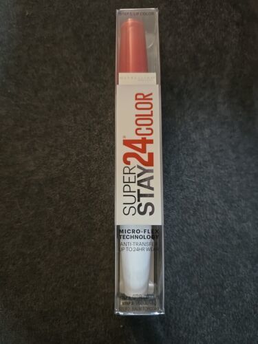 Primary image for Maybelline SuperStay 24 Liquid Lipstick #205 Steady Red-y (N010)