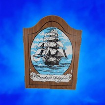 Vtg Nautical Merchant Clipper Ship DARTBOARD CABINET England Bar Home Sc... - $1,544.32 MXN
