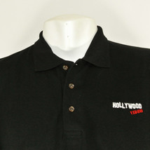 HOLLYWOOD VIDEO Vintage Employee Uniform Polo Shirt Black Size XL NEW - £20.37 GBP