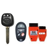 Toyota Avalon Solara 2004-08 chip key 44D Dot + Remote GQ43VT20T + Progr... - $44.99