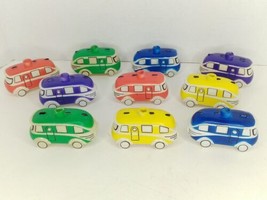 Vtg Blow Mold Retro Camper RV Minivan String Lights 10 Molds No Lights 3... - £11.10 GBP