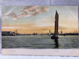 Early 1900s Postcard. Sailboats. Goteborg. Lalappet. - £1.06 GBP