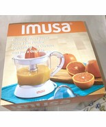 Citrus Juicer  Imusa GAU-80340 Electric With 34oz Pitcher In White Color - $367.96 MXN