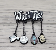 Disney Nightmare Before Christmas &quot;What&#39;s This&quot; Charm Pin - Jack Skellin... - $9.74
