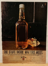 2004 Jim Beam Magazine Print Ad The Stuff Inside Matters Most - $4.94