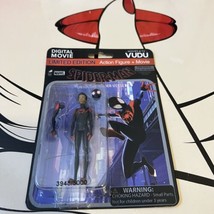 Marvel Spiderman Miles Morales Action Figure Into the Spider-Verse 3.75&quot;... - £35.93 GBP