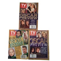 Lot of 3 TV Guide Oscar Preview and Oscar Shockers 1996 1997 1998 - £9.17 GBP
