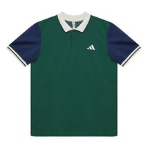 adidas Heritage Tennis Polo Shirt Men&#39;s Sports T-Shirts Training AsiaFit... - $71.91