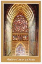 Holiday Postcard Reims Meilleurs Voeux Best Wishes - £2.32 GBP