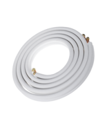 Mini Split AC Line Set 25ft – 1/4'' x 3/8'' Copper Tubing with Type B Insulation - $160.55