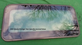 2003 MAZDA PROTEGE YEAR SPECIFIC OEM FACTORY SUNROOF GLASS PANEL FREE SH... - £128.44 GBP