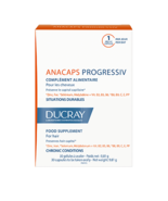 Ducray Anacaps Progressiv Hair Loss 30 Capsules 1x Month Chronic Hair Loss - £31.14 GBP