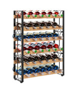 36 Bottle Wine Rack, Freestanding Floor Wine Holder - $179.96
