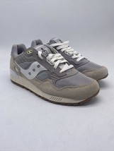 SAUCONY Grey suede tech fabric Shadow 5000 Vintage white S70404-01 Mens Size 8 - £89.30 GBP