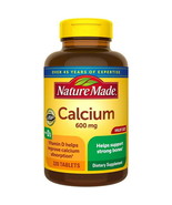 Nature Made Calcium 600mg with D3 220 Tablets - $16.82