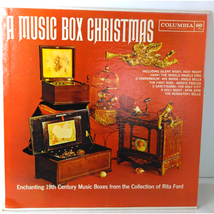A Music Box Christmas - LP Record /Music Box Collection of Rita Ford - C... - $259.45 MXN
