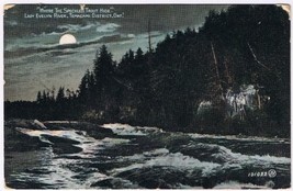 Postcard Lady Evelyn River Temagami District Ontario Where Speckled Trout Hide - £7.75 GBP