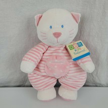 Kids Preferred Pink White Stripe Polka Dot Soft Stuffed Plush Kitty Cat ... - $247.49