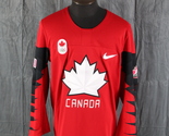 Team Canada Hockey Jersey - 2018 Home Jersey by Nike - Men&#39;s Large - £115.48 GBP