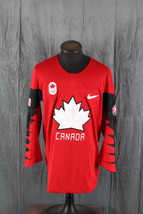 Team Canada Hockey Jersey - 2018 Home Jersey by Nike - Men&#39;s Large - £115.54 GBP