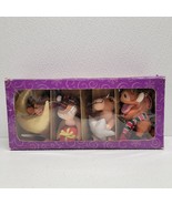 Vintage An Enchanted Christmas Set of 4 Lion King Plush Animal Ornaments... - $33.71 CAD