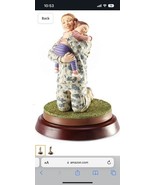 LENOX THOMAS BLACKSHEAR HOME AT LAST IN IVORY SOLDIER W/DAUGHTER  FIGURI... - €76,48 EUR