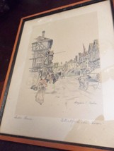 Marjorie Bates TUDOR HOUSE  print, signed, Stratford on Avon, framed[1] - £58.84 GBP