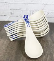 The Great Wave Of Kanagawa Hokusai Porcelain Soup Spoons Pack Of 10 - $39.99