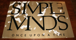 Simple Minds Once Upon A Time 1985 Virgin Canada Promo Poster - £22.11 GBP