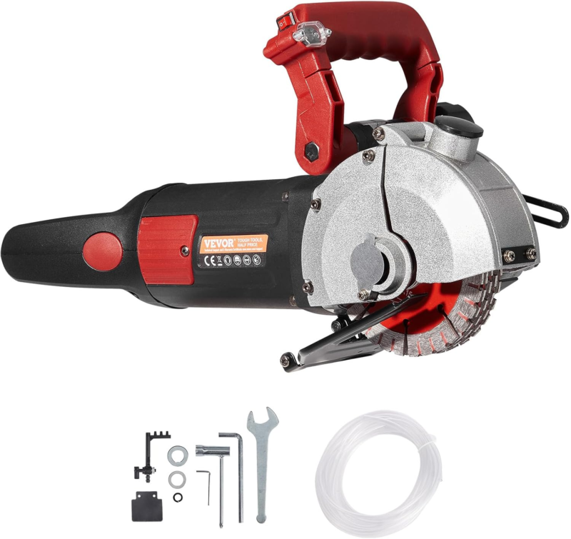 4800W Slotting Machine with Laser Guide 6500Rpm, Max Groove Depth and Wi... - $225.09