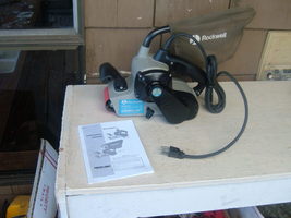 Rockwell 337 3&quot; X 21&quot; 120v 7a belt sander with dust pick-up. Modified. U... - $199.00