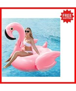 Luxury Inflatable Flamingo Pool Float – Ideal for Summer Parties &amp; Relax... - $807.46 MXN