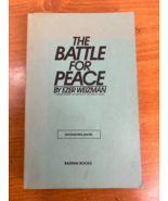 The Battle for Peace Uncorrected Proof by Ezer Weizman Former President ... - £78.62 GBP