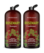 Rosemary Shampoo and Conditioner Set, Promotes Hair Growth &amp; Scalp Healt... - £28.67 GBP