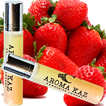 Fresh Strawberries Perfume Fragrance Oil Roll On Vegan &amp; Cruelty Free - $11.95+