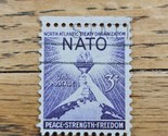 US Stamp NATO 3c Used Violet - £0.73 GBP