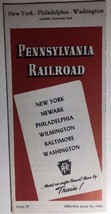 PENNSYLVANIA RAILROAD Time Tables June 26, 1949 Form 79 New York Washington - £7.75 GBP