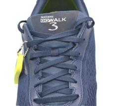 Skechers Men&#39;s Blue Go Walk 3 Goga Pillars White Sole Shoes Size US12 - £39.74 GBP