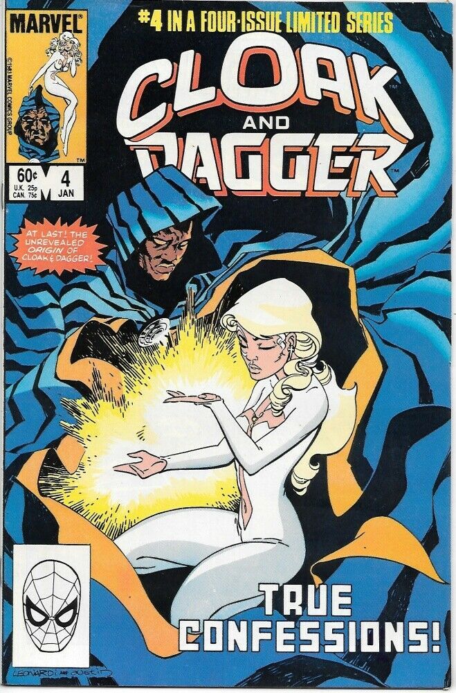 Primary image for Cloak and Dagger Comic Book #4 Marvel Comics 1984 VERY FINE+ NEW UNREAD