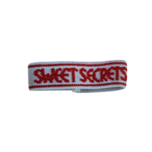 VINTAGE 1987 SWEET SECRETS GALOOB ROCK &#39;N LOCKETS RED + BLUE ELASTIC BRA... - $37.98 CAD