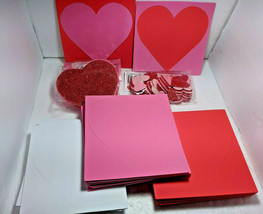 Craft Foam Valentine Hearts Glitter Table Scatters  - £8.54 GBP