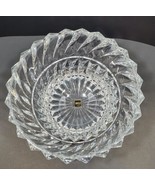 Mikasa Crystal 9&quot; Bowl Swirl Made in France EUC Stunning - £25.12 GBP