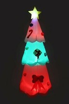 8 Foot Tall Holiday Color Changing LED Christmas Tree Inflatable Yard Decoration - £60.23 GBP