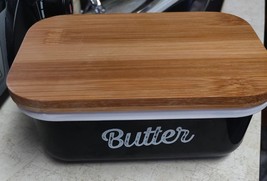 Granrosi Ceramic Butter Dish with Lid for Countertop, Butter Keeper Farm... - $16.63