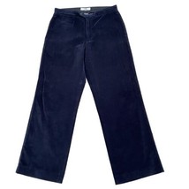 Womens Armani Exchange AX Blue Velvet Pants Waist Size 30 Trousers Work Casual - £31.55 GBP