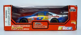 Racing Champions Jeff Burton #8 NASCAR Raybestos 1:24 Blue Die-Cast Car 1995 - £20.34 GBP